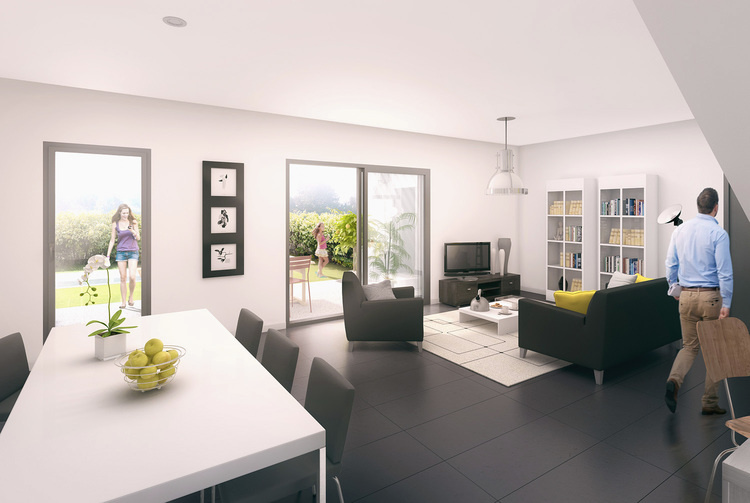 VILLE LA GRAND ATTIQUE T5 DE 108m2 donnant sur terrasse de 63m2